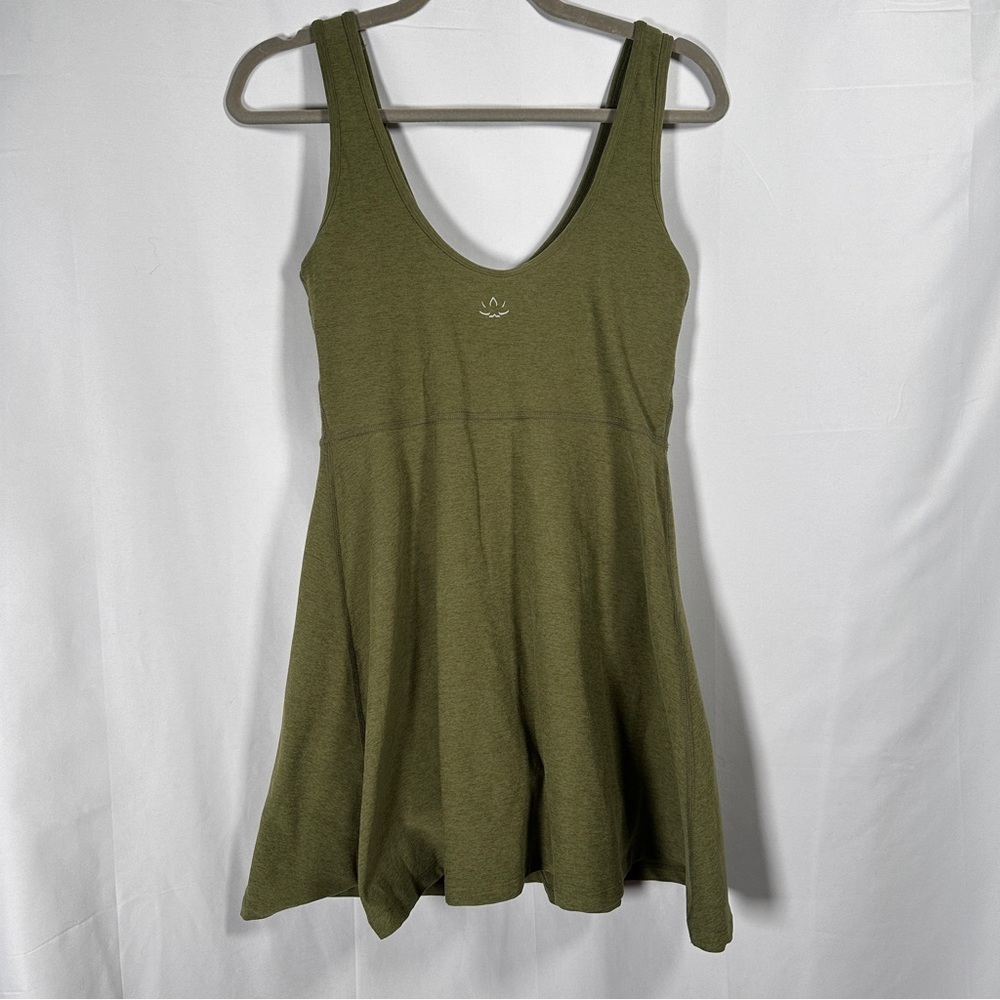 Beyond Yoga Green Spacedye Mini Dress - Picture 11 of 12